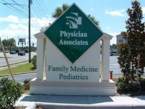 Attractive Outdoor Monument Sign for Your Practice